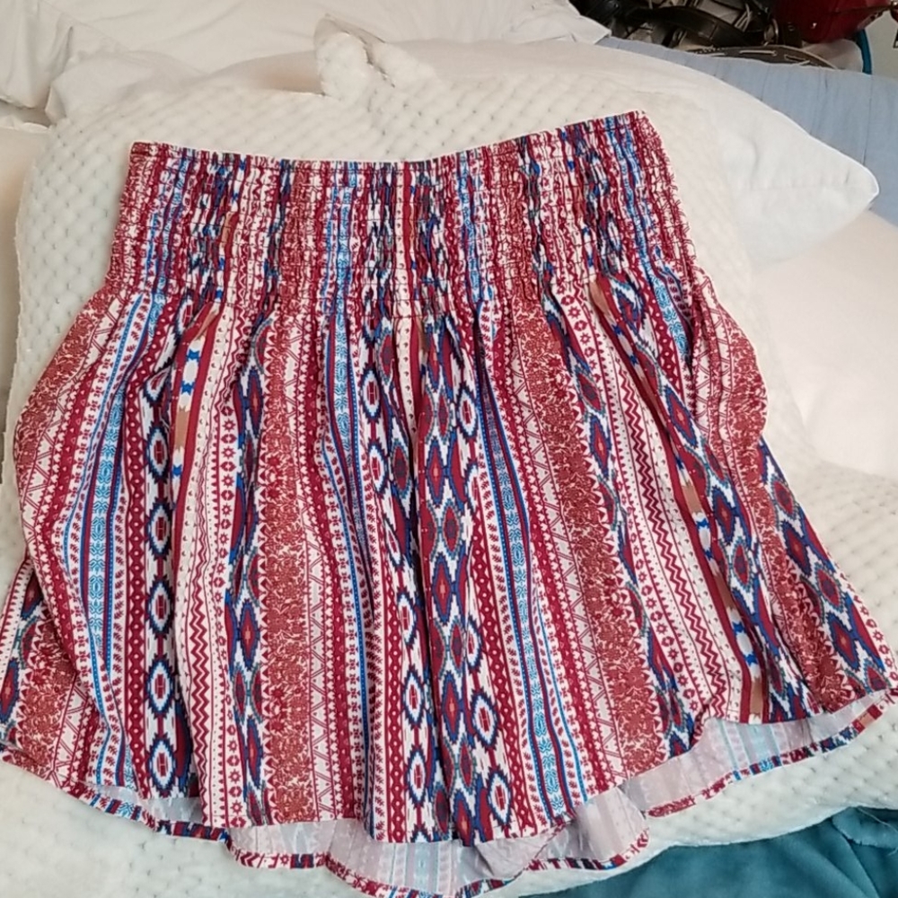 SHEIN Tribal Print Shorts